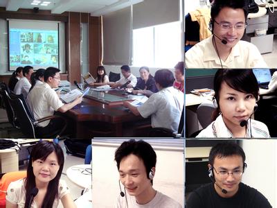 云屋视频会议进行商务会议